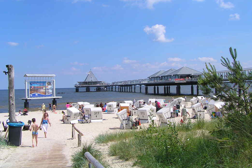Strand von Usedom vor Heringsdorf 